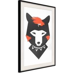 Arkiio Affisch Polite Fox [Poster] 30x45 Poster